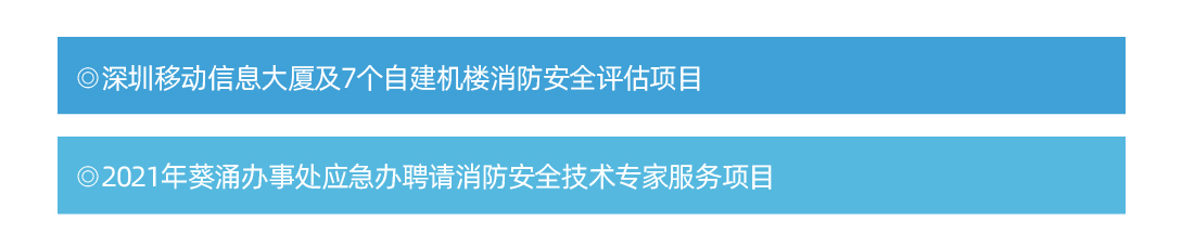 消防技术服务业绩