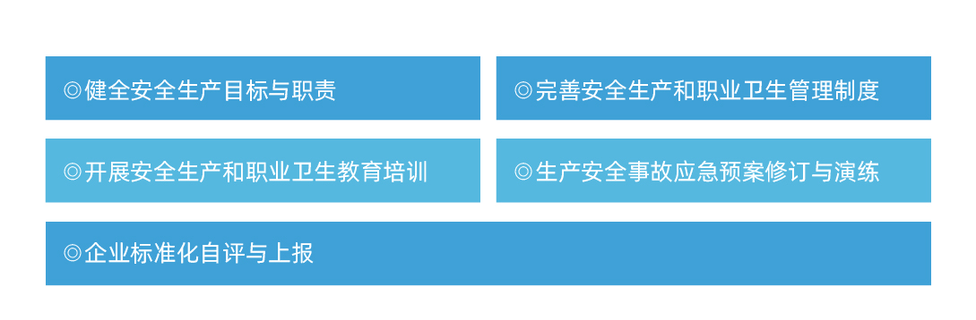 安全生产标准化咨询与评审内容